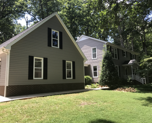 new siding, windows and roof